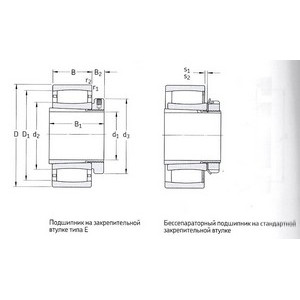 Тороидальный роликоподшипник CARB на закрепительной втулке C 31/850 KMB + OH 31/850 HE