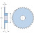 Звездочки 20B-1 для приводных цепей BS/ISO 20B-1 шаг 31,75 мм со ступицей PHS 20B-1B42