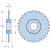 Звездочки 24B-1 для приводных цепей BS/ISO 24B-1 шаг 38,1 мм со ступицей PHS 24B-1C72