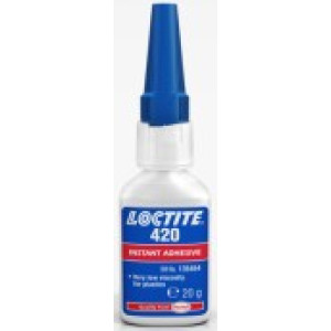 Клей для металлов, резины и пластмасс, капиллярный Loctite 420