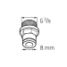 Штуцер с наружной резьбой G 3/8 LAPF M 3/8
