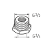 Переходник G 1/4 - G 1/2 LAPN 1/2