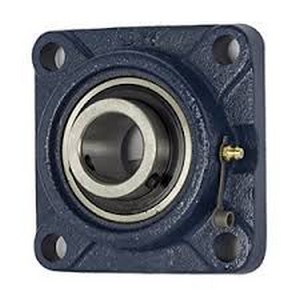 Подшипниковый узел типа UCF с литым фланцевым квадратным корпусом, со стопорным винтом, для метрических валов UCF 218