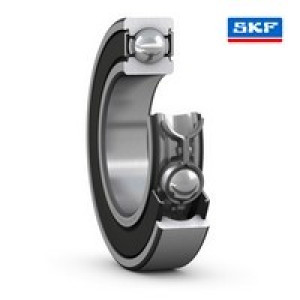 Однорядный радиальный шарикоподшипник с двусторонним уплотнением 6304-2RSH/C3