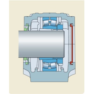 Торцевая крышка для стационарного корпуса SNH ASNH 515