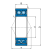 Двухрядные радиально-упорные шариковые подшипники с уплотнением 3304A-2RSTNG ZKL