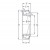 Конический роликоподшипник с метрическими размерами T7FC 050/QCL7C